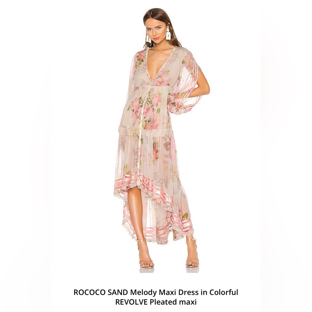 NWT XS Rococo Sand Melody Dress. Sold out on Revolve